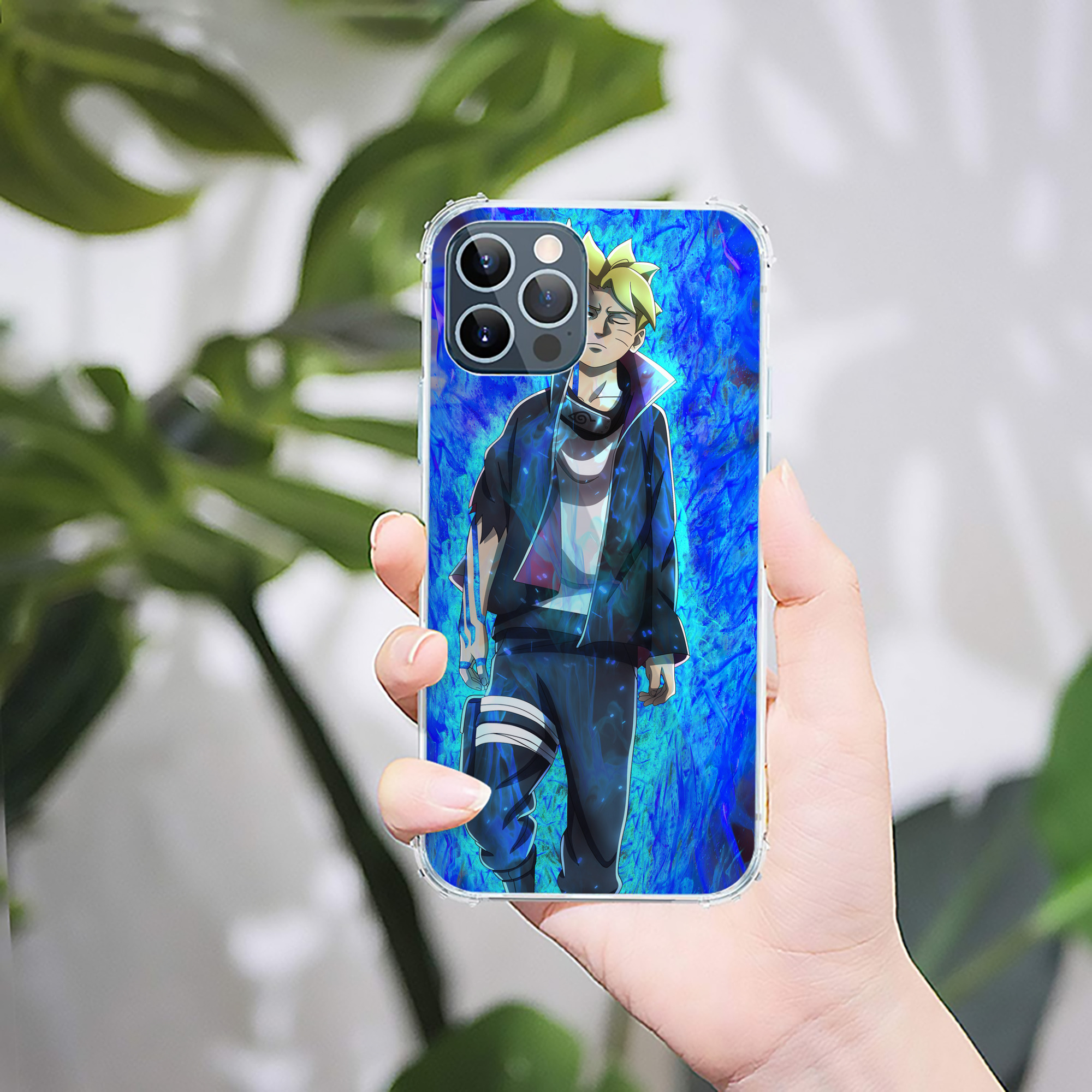 （画像用） NARUTO -ナルト- NARUTO -ナルト- 疾風伝 【iPhone 12シリーズ対応】透明スマホケース（クリアソフトケース）